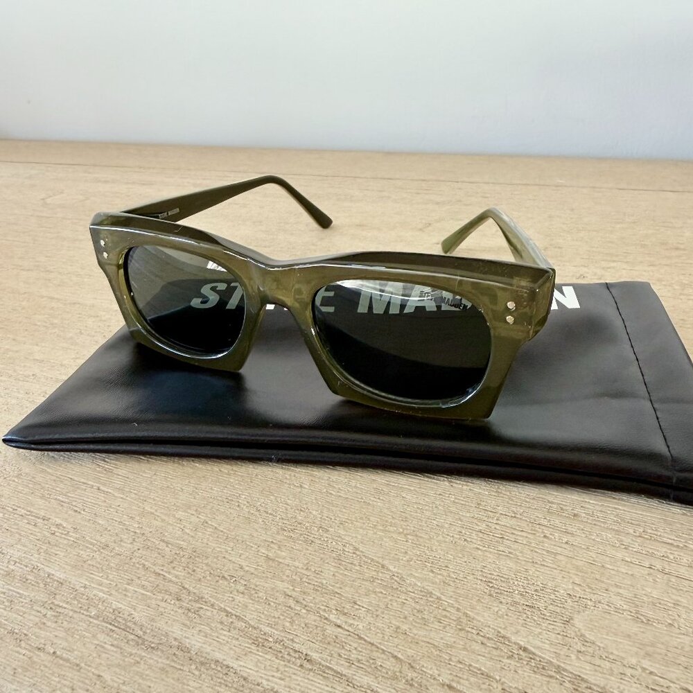 Steve Madden IZAN Sunglasses Green